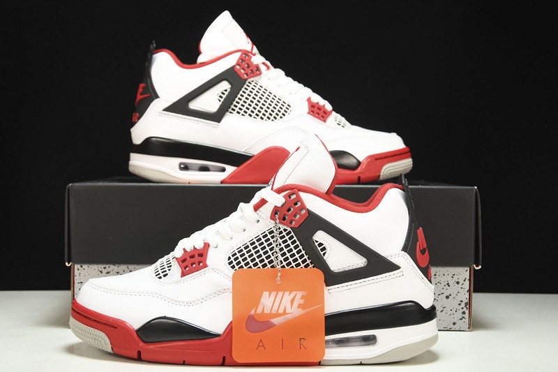 DC7770-160 AJ 4 Retro Fire Red (2020) Men’s Shoe Sizes 4-13
