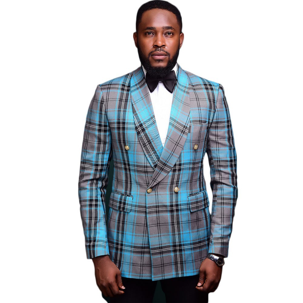 Men Suits Slim Fit Formal Shawl Lapel Groom Prom Party Cocktail Jackets Blazer