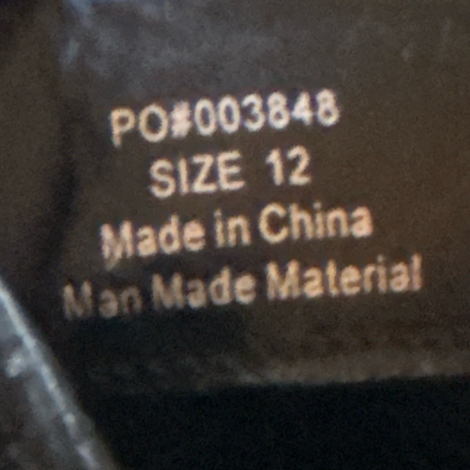 Women’s Black Ankle Bootie Side Zip Almond Toe Comfort PO#003848 US 12
