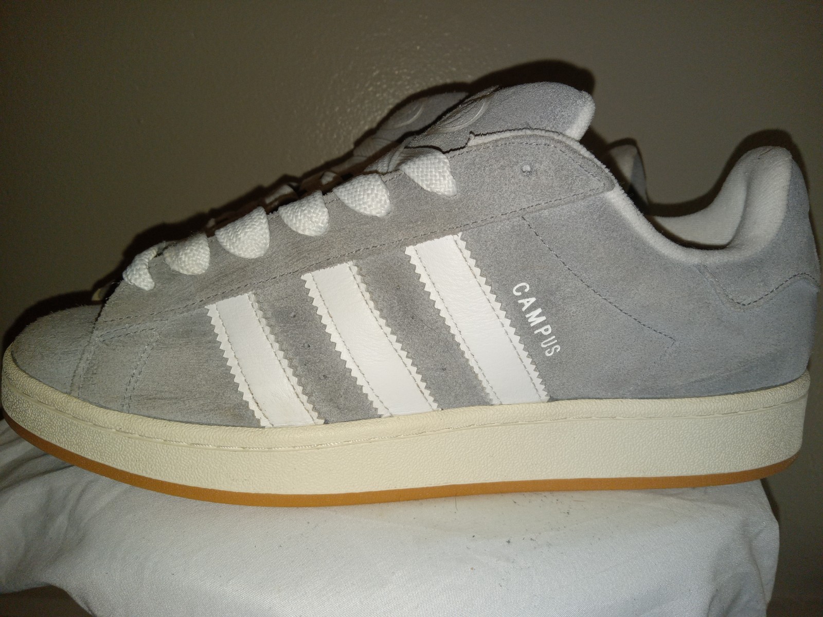Size 12 – adidas Campus 00s Grey White Gum