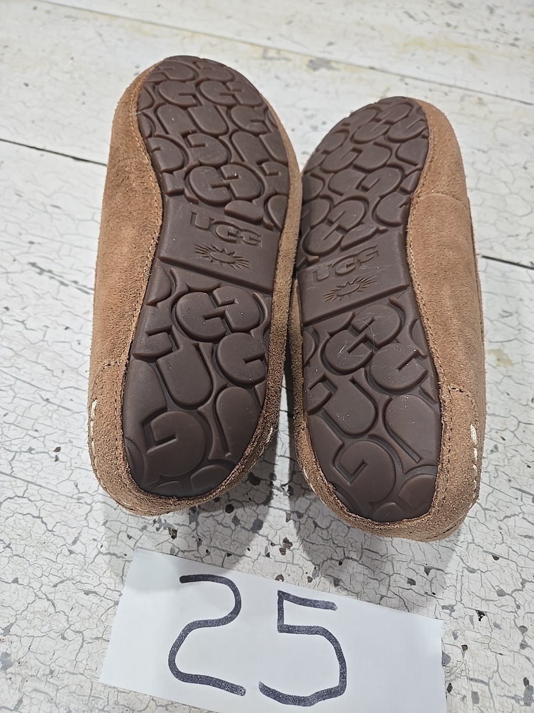 Ugh Ansley Slipper 1106878 W Women’s Chestnut Suede Size 7D-38