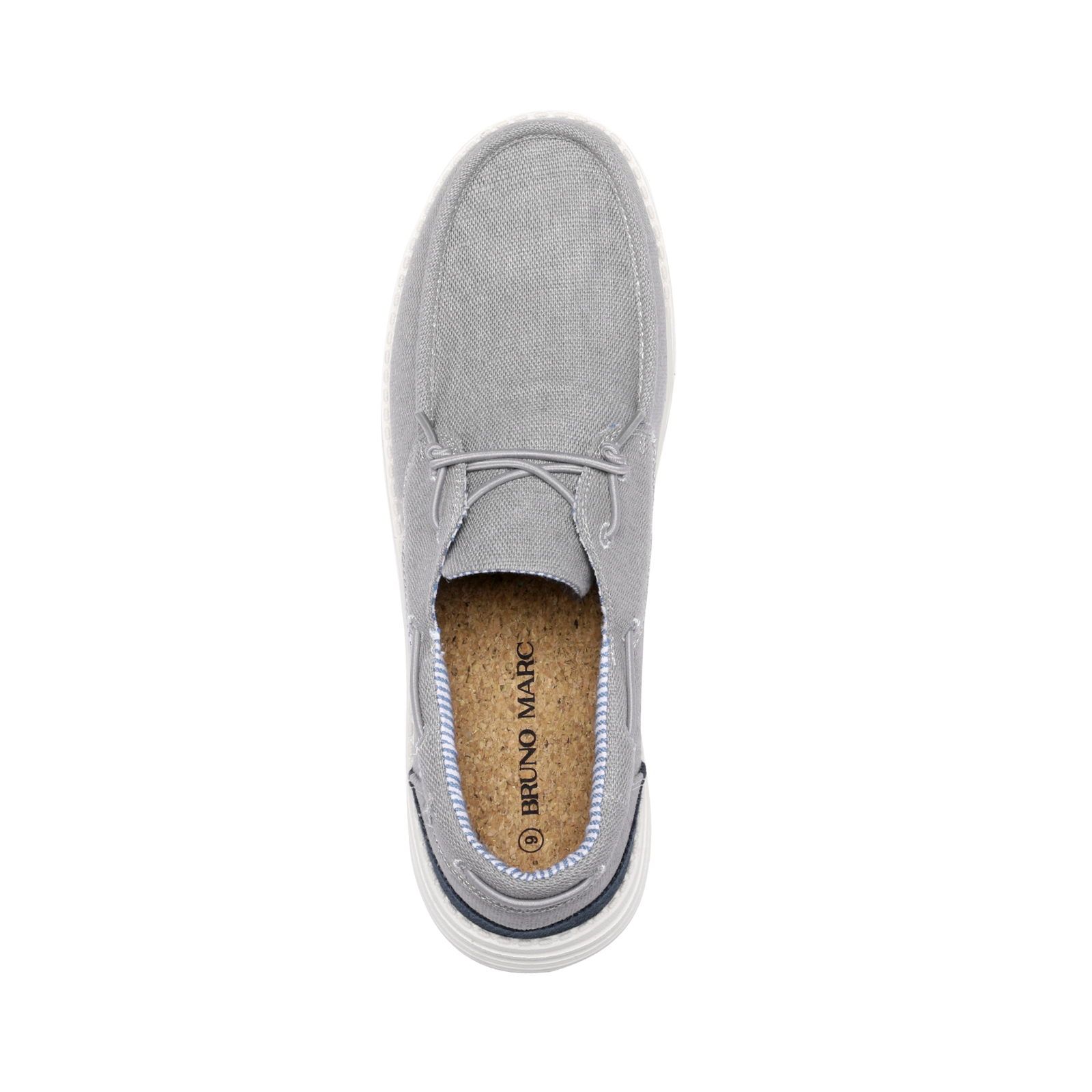 Men Loafers Shoes Moc toe Slip-on Canvas Lightweight Casual Boat Shoes 6.5-13 US