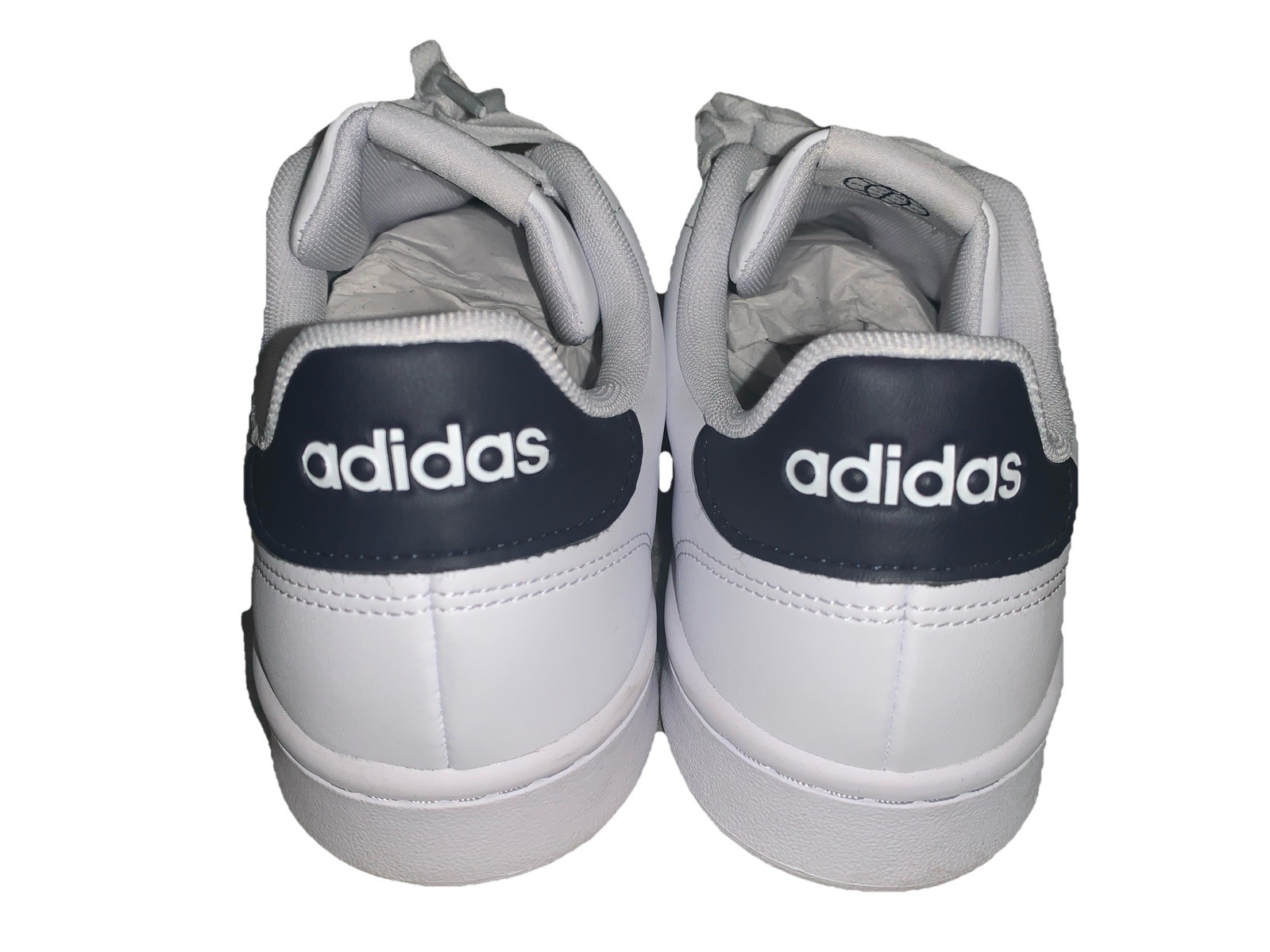 Size 10.5 – Adidas Advantage White Legend Ink Mens Shoes With Box
