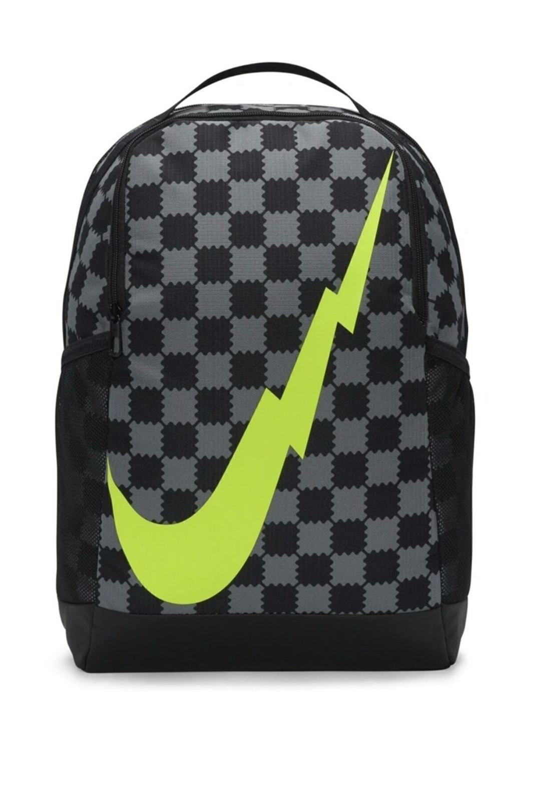 Nike Brasilia Kids’ Backpack Bag NEW (18L) School Black/Black/Volt – FB2819 010