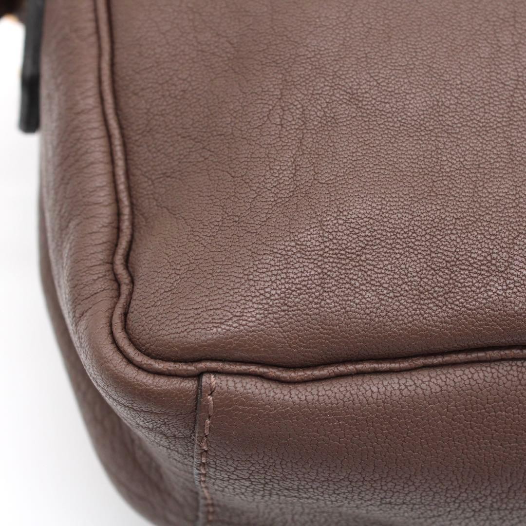 See By Chloe Patti Shoulder Bag Crossbody Leather Brown Japan 0610782