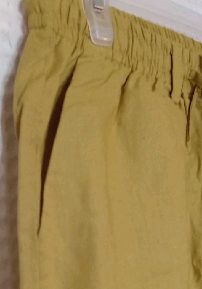 Womens Premium Soft Linen Cotton Pants Relaxed Fit Comfort Drawstring Large