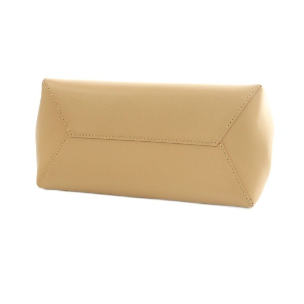 DEMELLIER MINI CANNES 2WAY Clutch Bag Shoulder Bag Chain Shoulder Smooth Leather