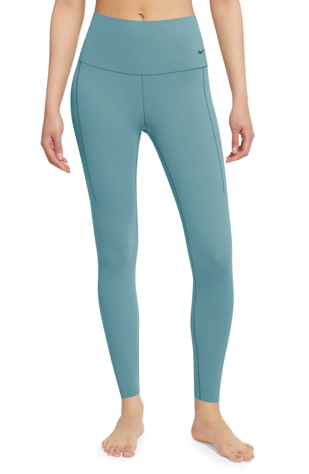 Nike Women’s Zenvy Dri-Fit High Waist Ankle 7/8 Leggings Denim Turquoise Size M