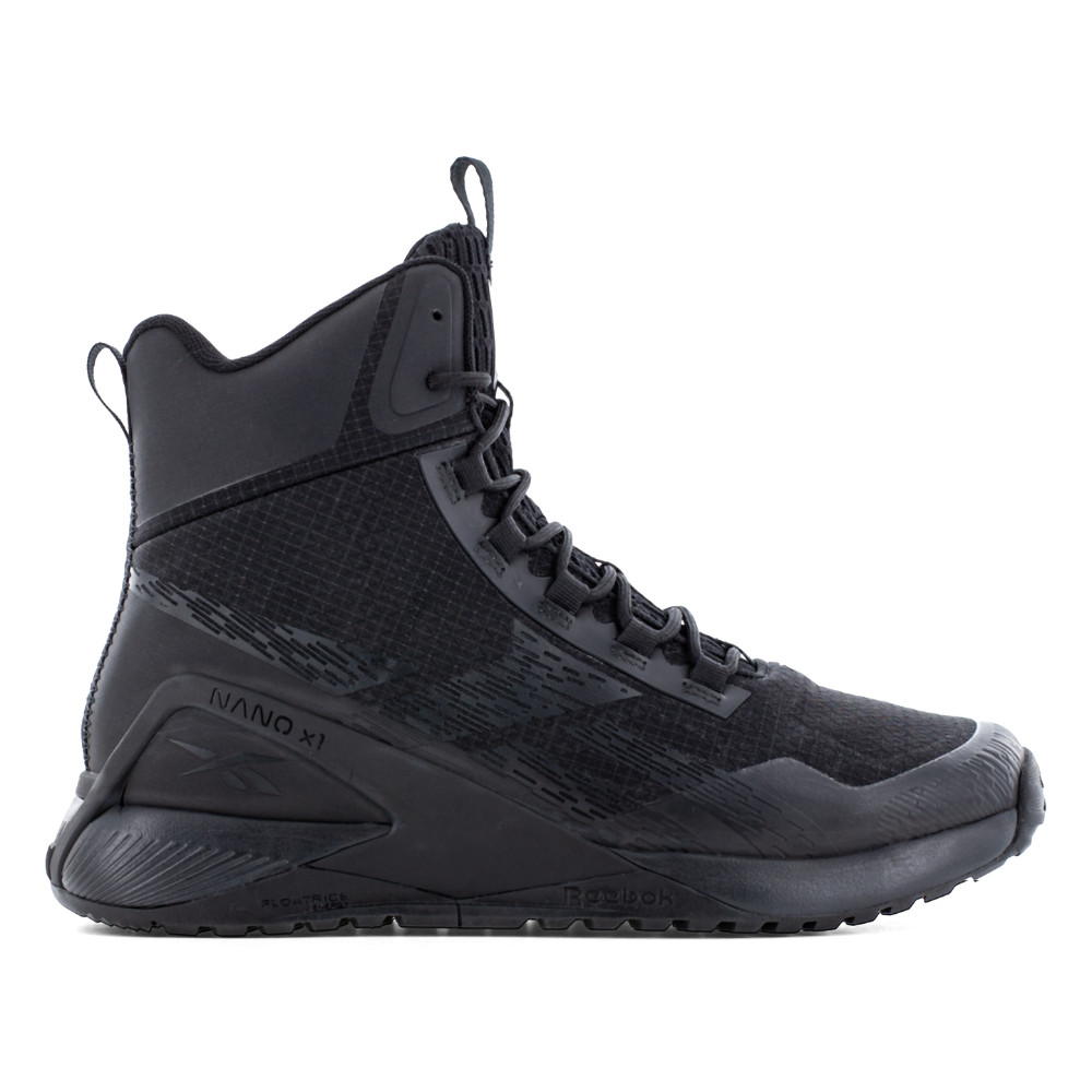 Reebok – Nano X1 Adventure 6″ Tactical Boot with Side Zipper | Black