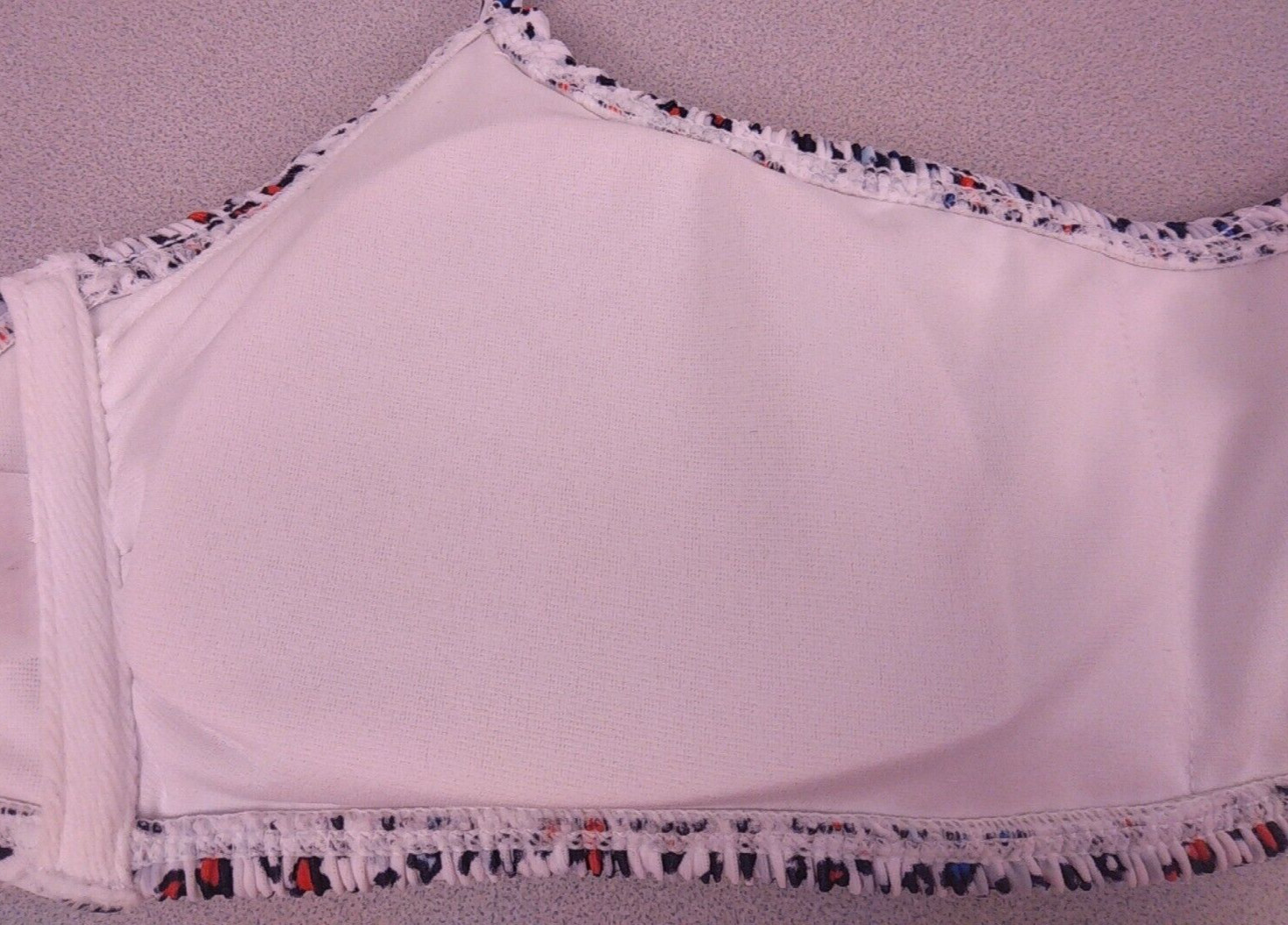 Xhilaration Ladies Colorful Nylon Heart Design Swim Top Size L (51)