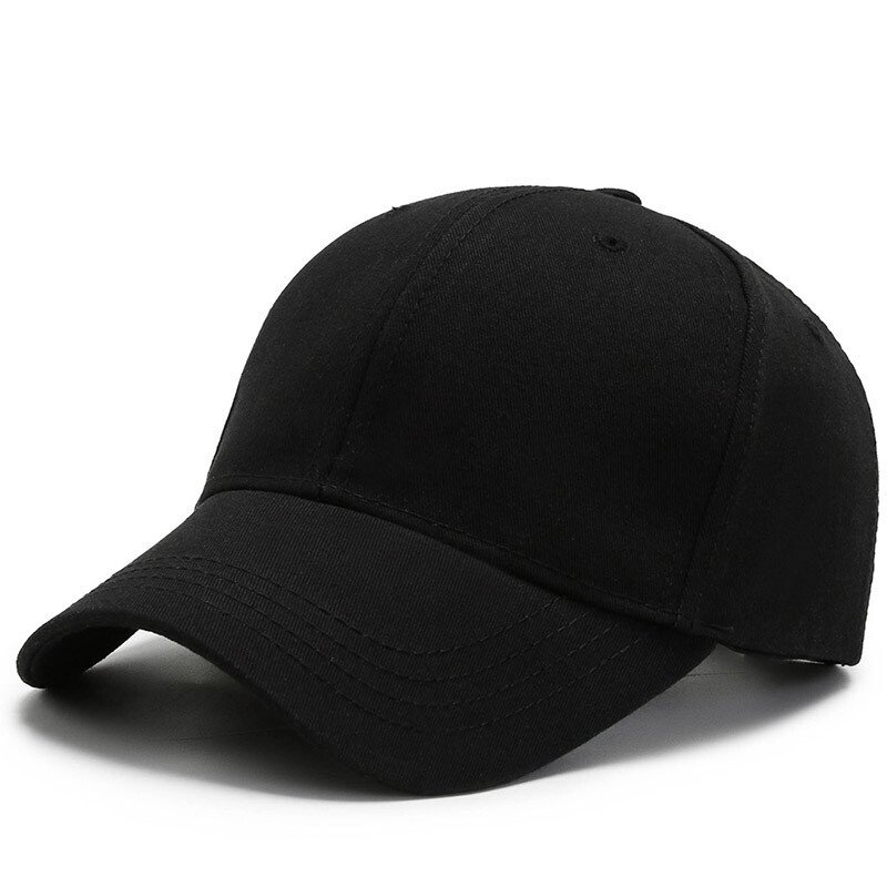 Cotton Baseball Cap Ball Dad Hat Adjustable Plain Solid Washed Men Washed PC