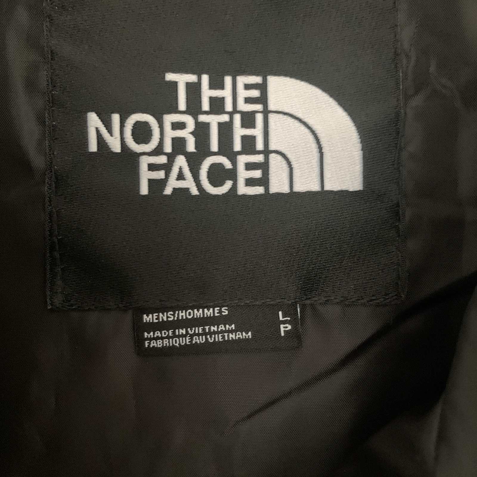 North Face Iconic Nuptse Vest Unisex Men’s Size L Pink/Black