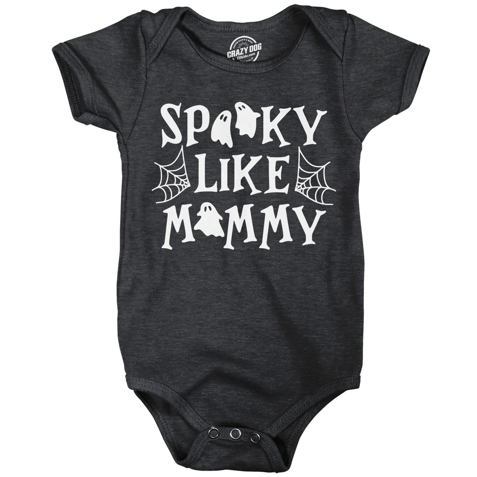 Spooky Like Mommy Baby Bodysuit Funny Sarcastic Halloween Graphic Novelty Jumper