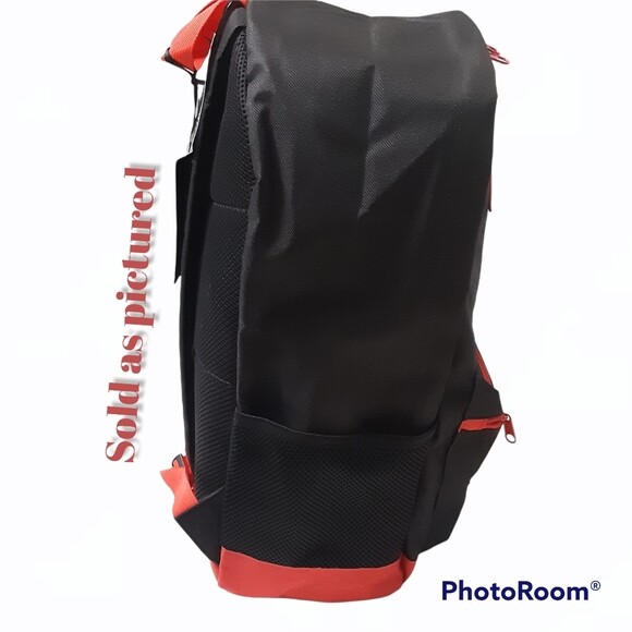 NWT BTS TinyTan Chibi Characters Backpack Black/Red