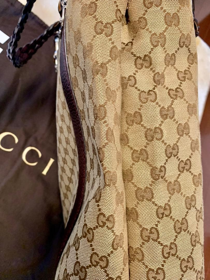 GUCCI Shoulder Bag Good Condition Gift Present 0611b