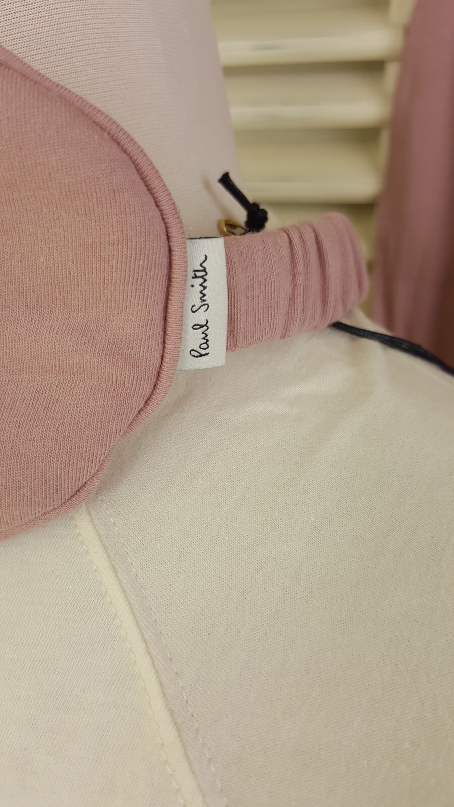 Paul Smith Women’s Pink Cotton Lounge / Pyjama Set with Eye Mask (L) RRP £175