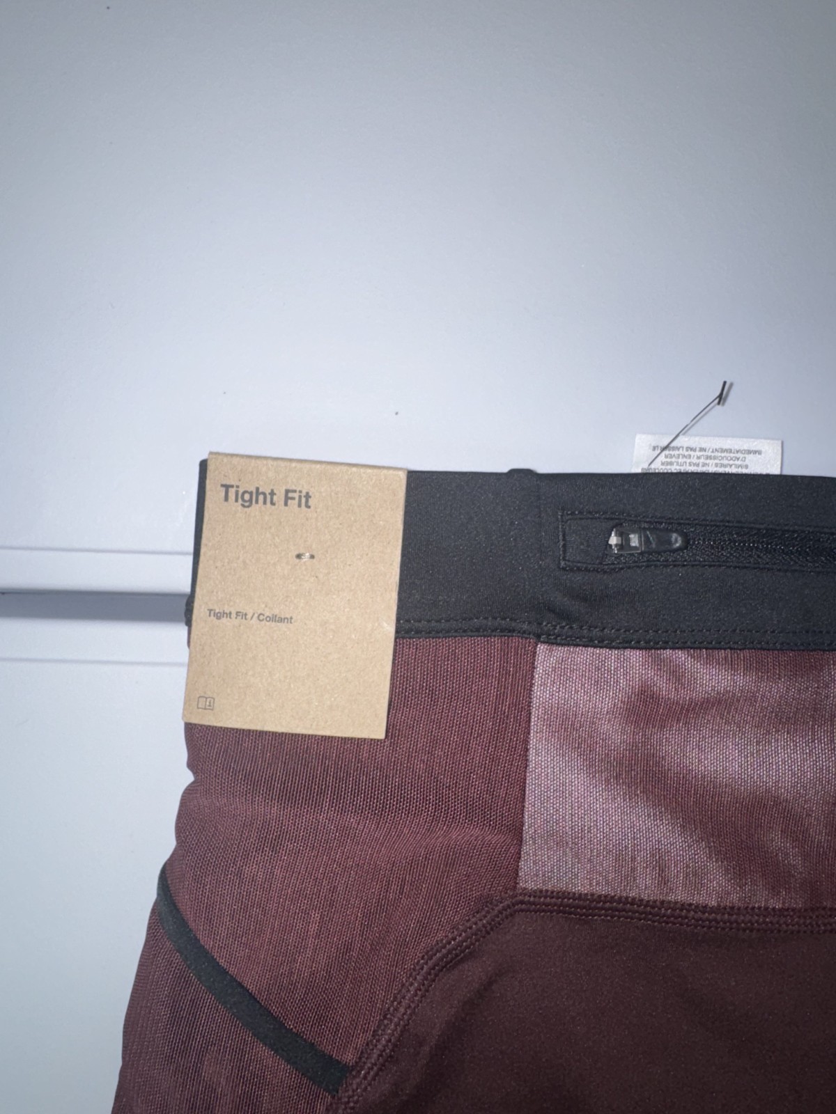 $90 Nike Men’s Small Trail Lava Loops 1/2 Running Tights Burgundy DV9307-652