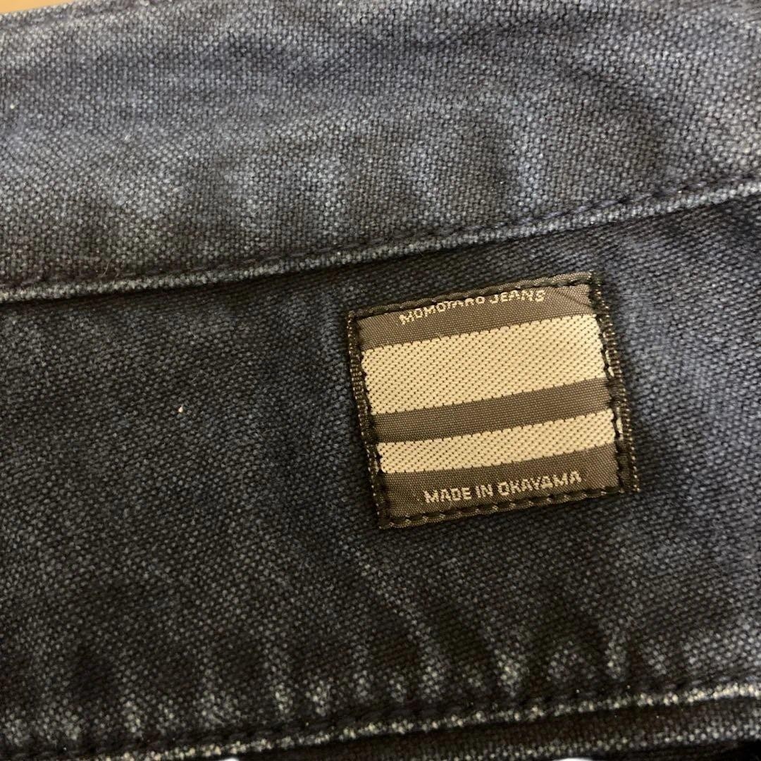 Momotaro Jeans Denim Trousers W32 Tapered Fit Japanese Selvedge