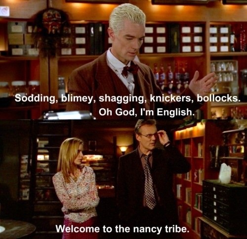 Buffy the Vampire Slayer T-Shirt ♡ SPIKE! Randy Giles ✩ Oh God, I’m English!
