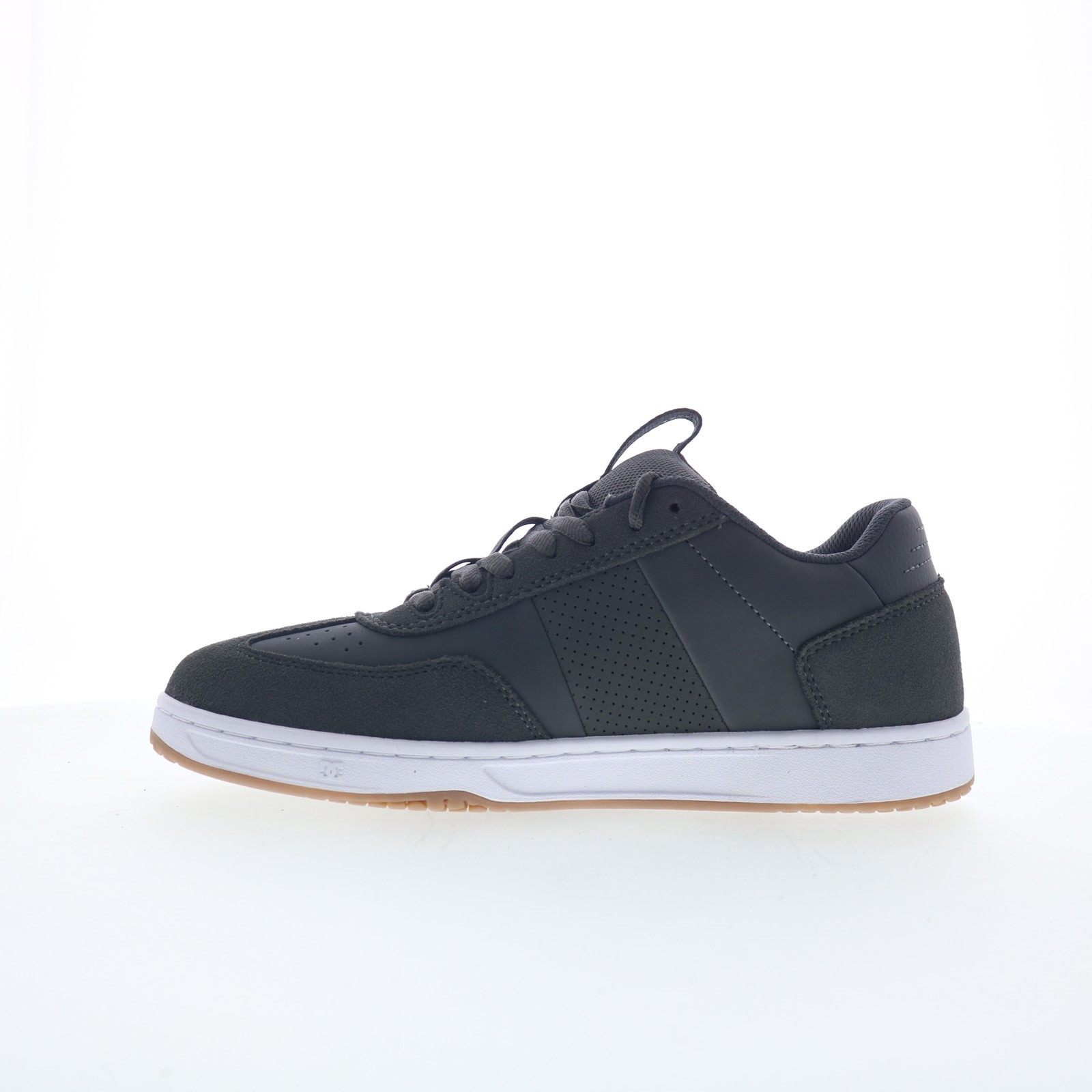 DC Astrix S DC02741025-DRKGRY Mens Gray Suede Skate Inspired Sneakers Shoes