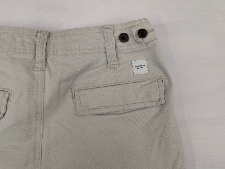 American Eagle Outfitters Khaki 29×30 Cargo Pants Men’s Straight Leg Flex Gorp