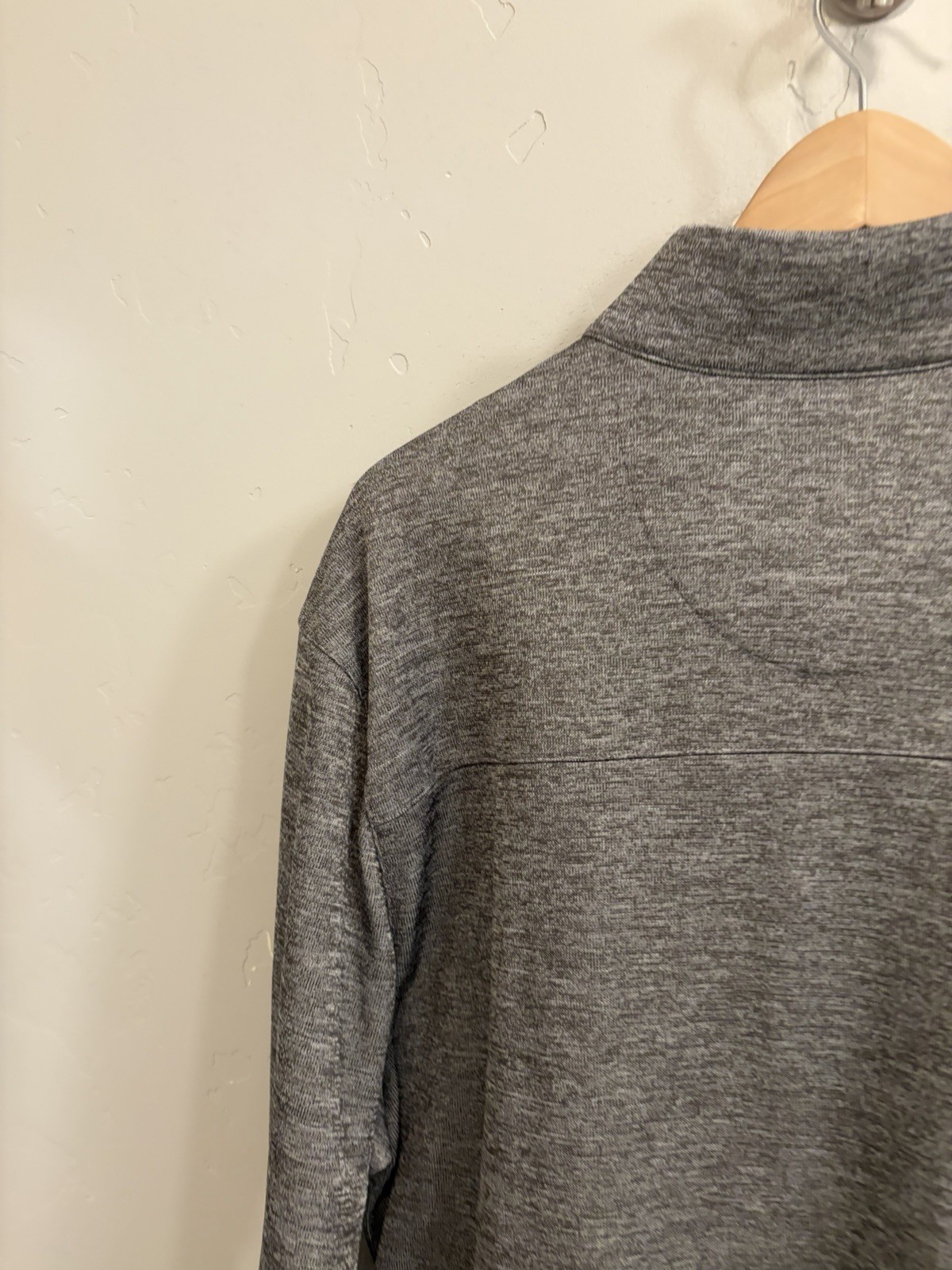 Callaway Golf Men’s XL Gray 1/4 Zip Pullover Pockets Mock Neck Sweatshirt