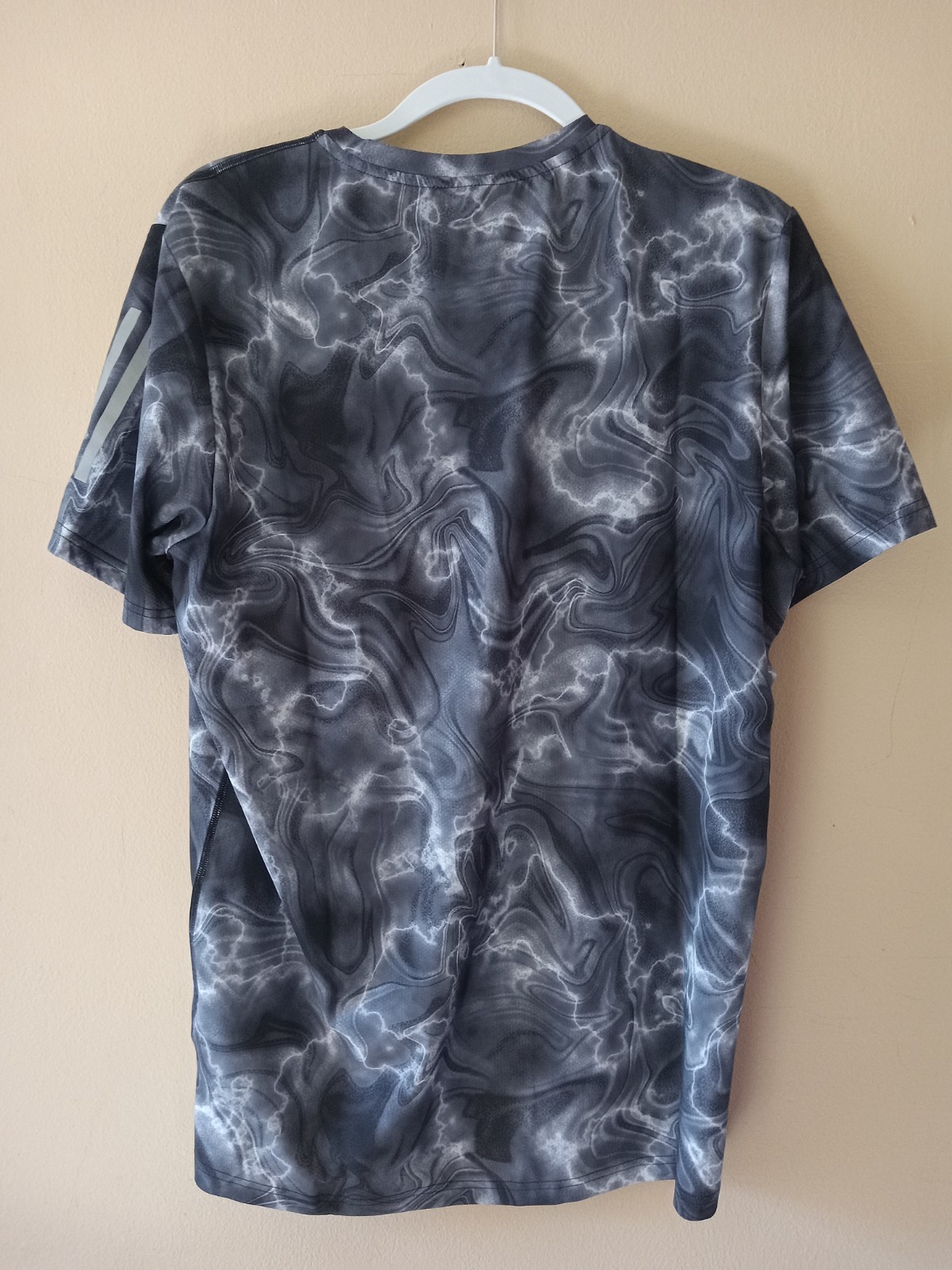 Adidas OTR AOP T-Shirt White / Black / Gray IB6394 Men’s Size XL