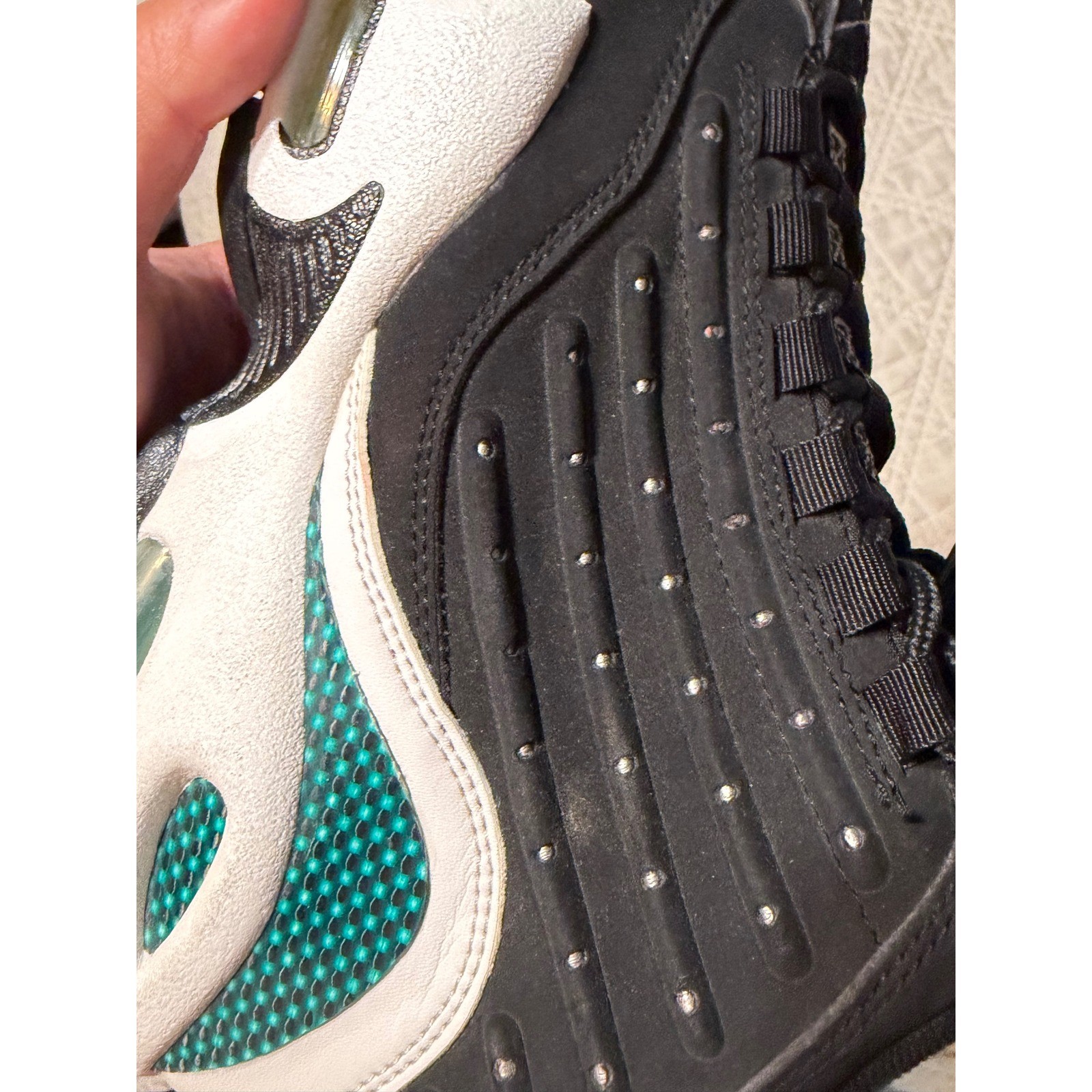 Nike Air Griffey Max II Freshwater Black men’s size 8 White Teal 442171-001
