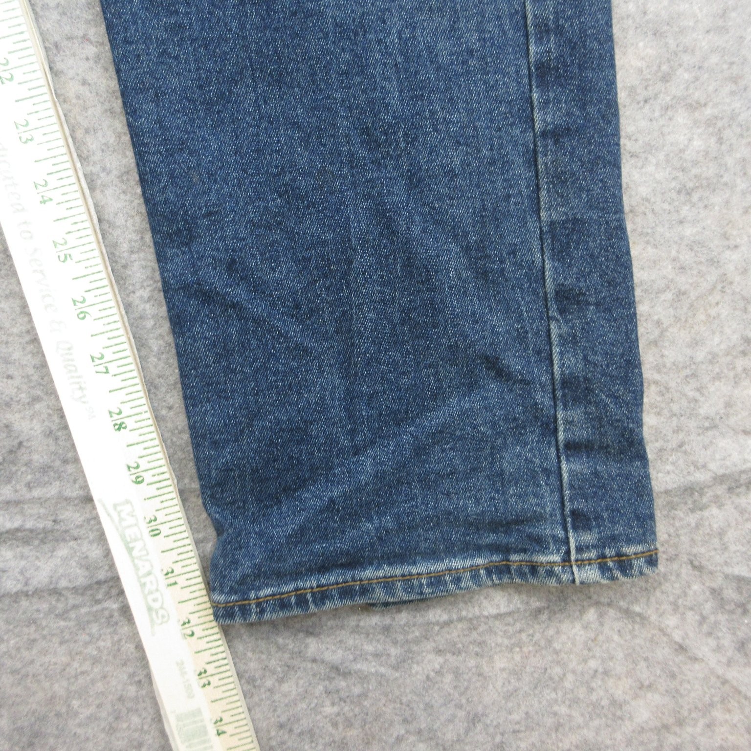 DENIZEN Levi’s 232 Men’s Blue Slim Straight Fit Jeans 36×34 Stretch Denim
