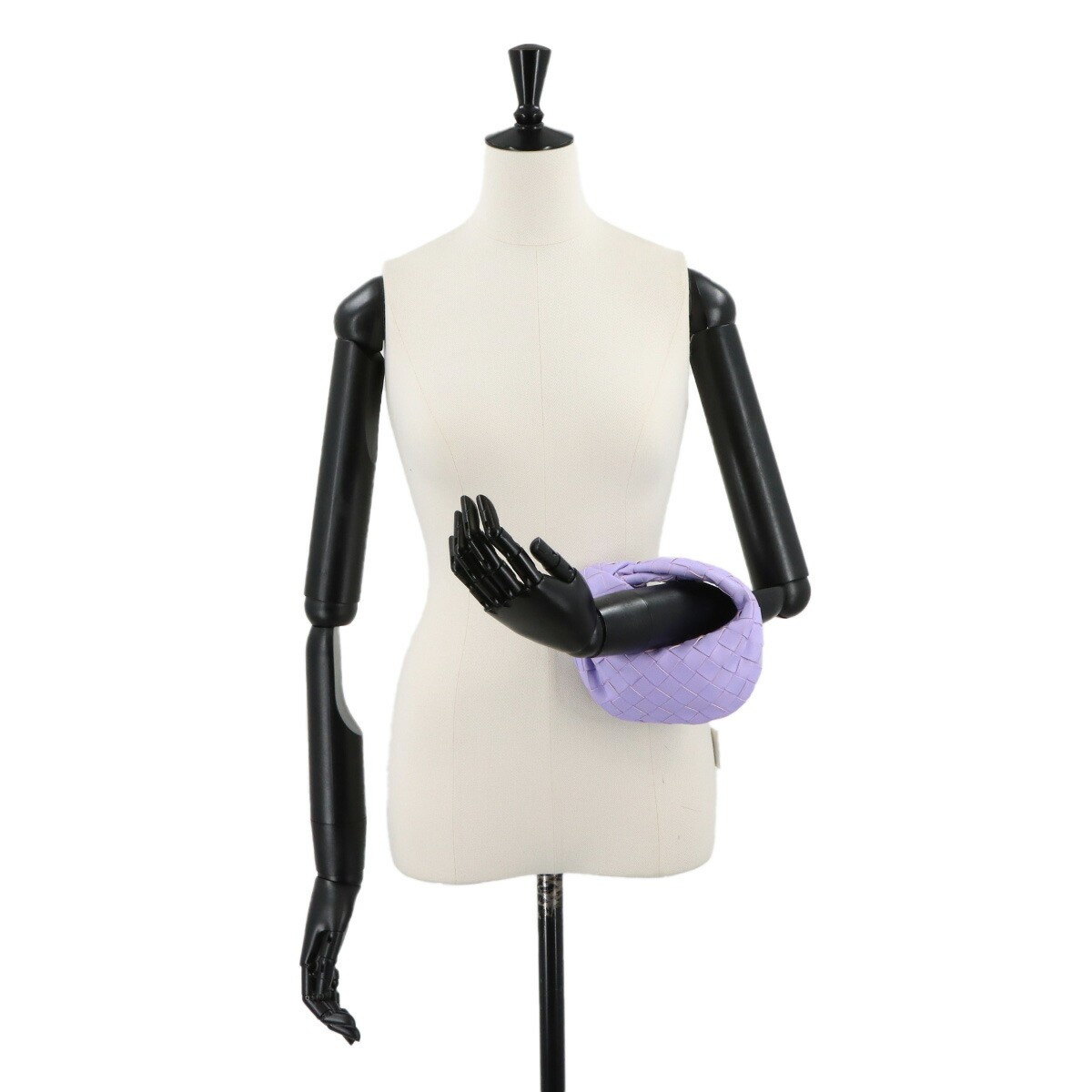 BOTTEGA VENETA Intrecciato Candy Jodie Hand Bag Lether Amethyst 90316569