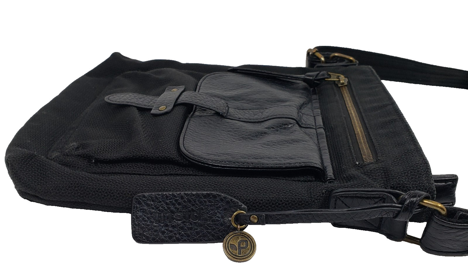 Pistil Womens Black Gotta Run Shoulder Crossbody Purse Bag