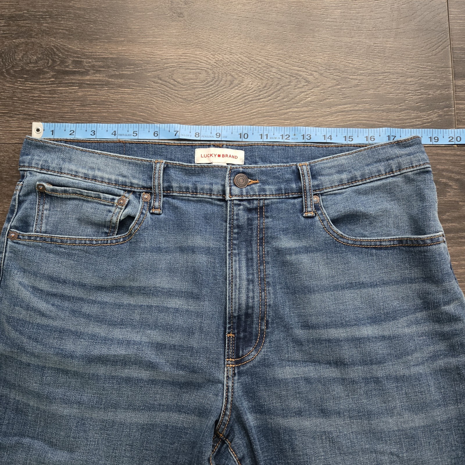 Lucky Brand 223 Straight Jeans Mens 36×30 Stretch Denim