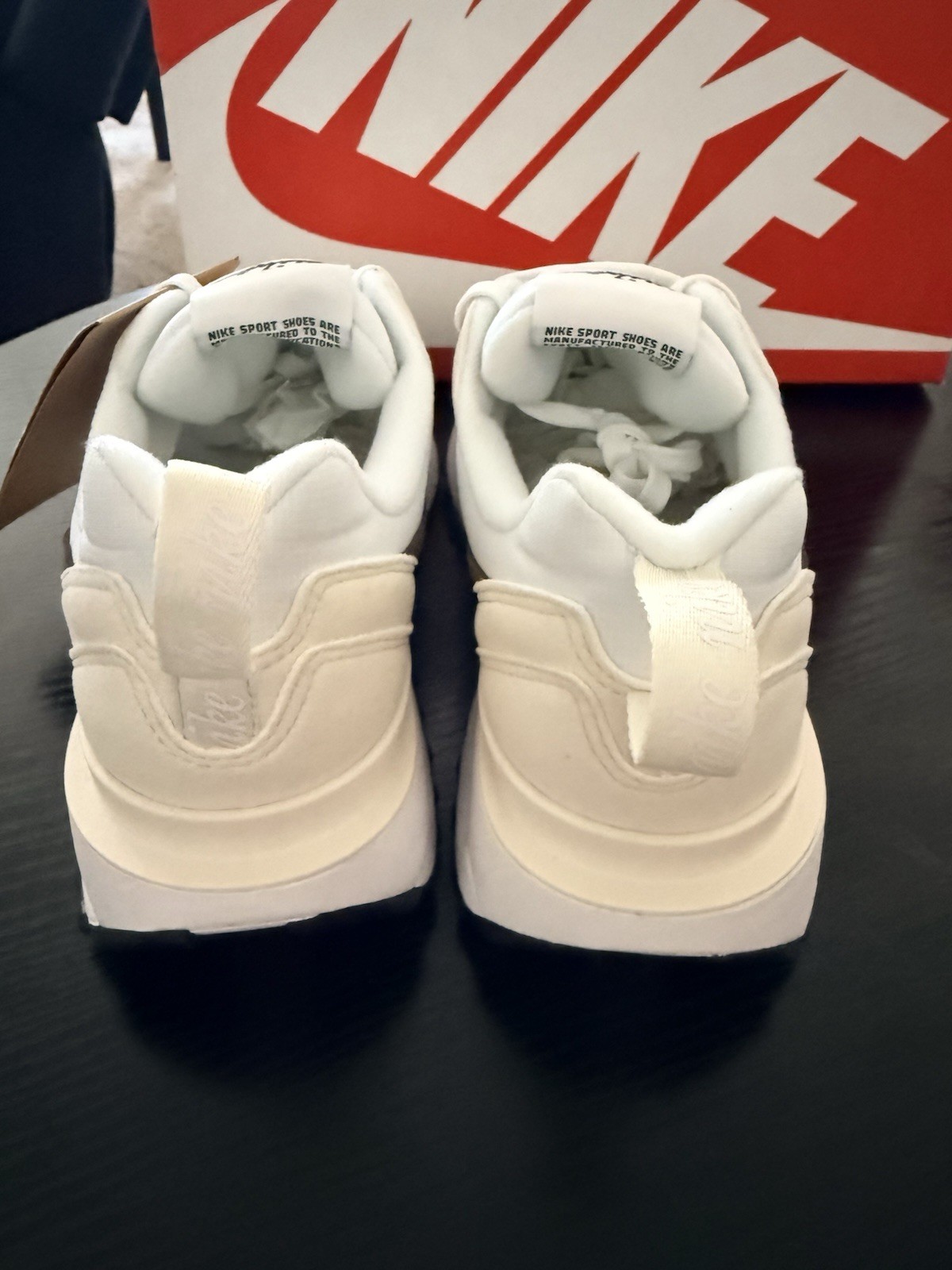 Size W8 Nike Air Max (Dawn) White/Baroque/Phantom