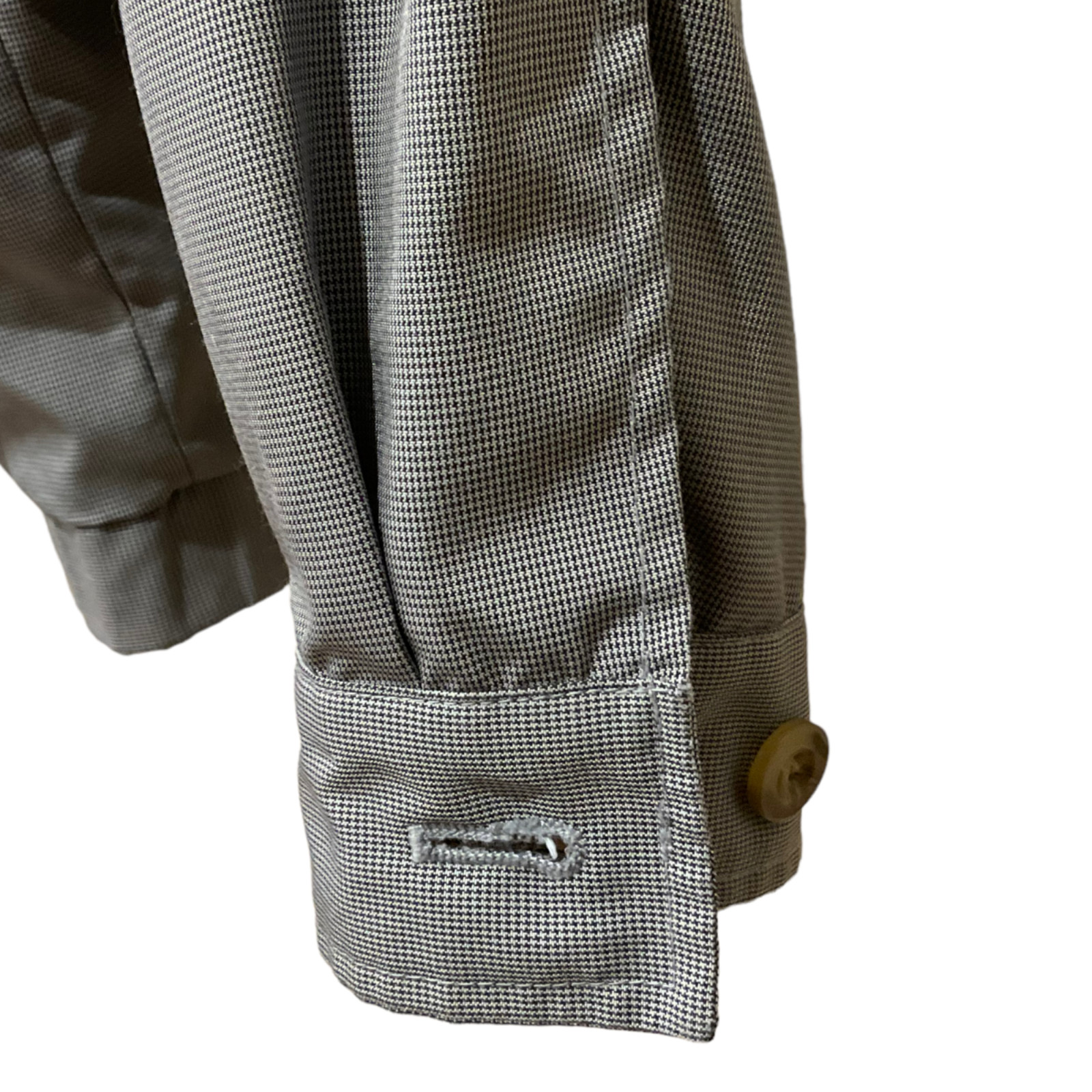 Men’s London Fog WindBreaker Golf Jacket Blue Gray Sz M Fits 44 – 46 chest zip
