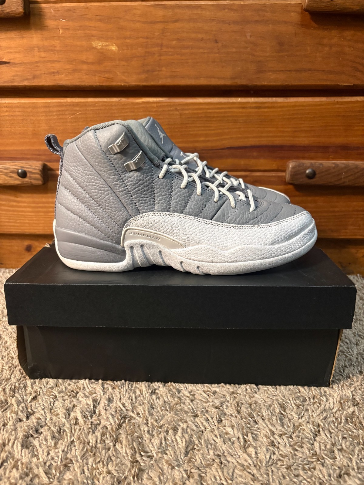 Size 7y – Jordan 12 Stealth 2022 (153265-015)