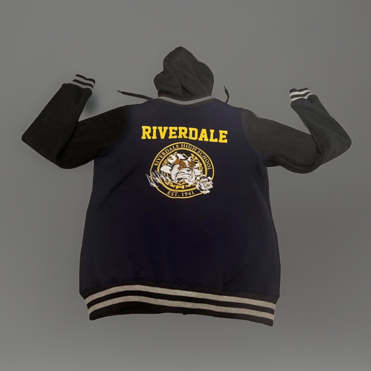 ARCHIES CARTOON COMIC RIVERDALE VARSITY JACKET PRE-OWNED Cosplay MEDIUM