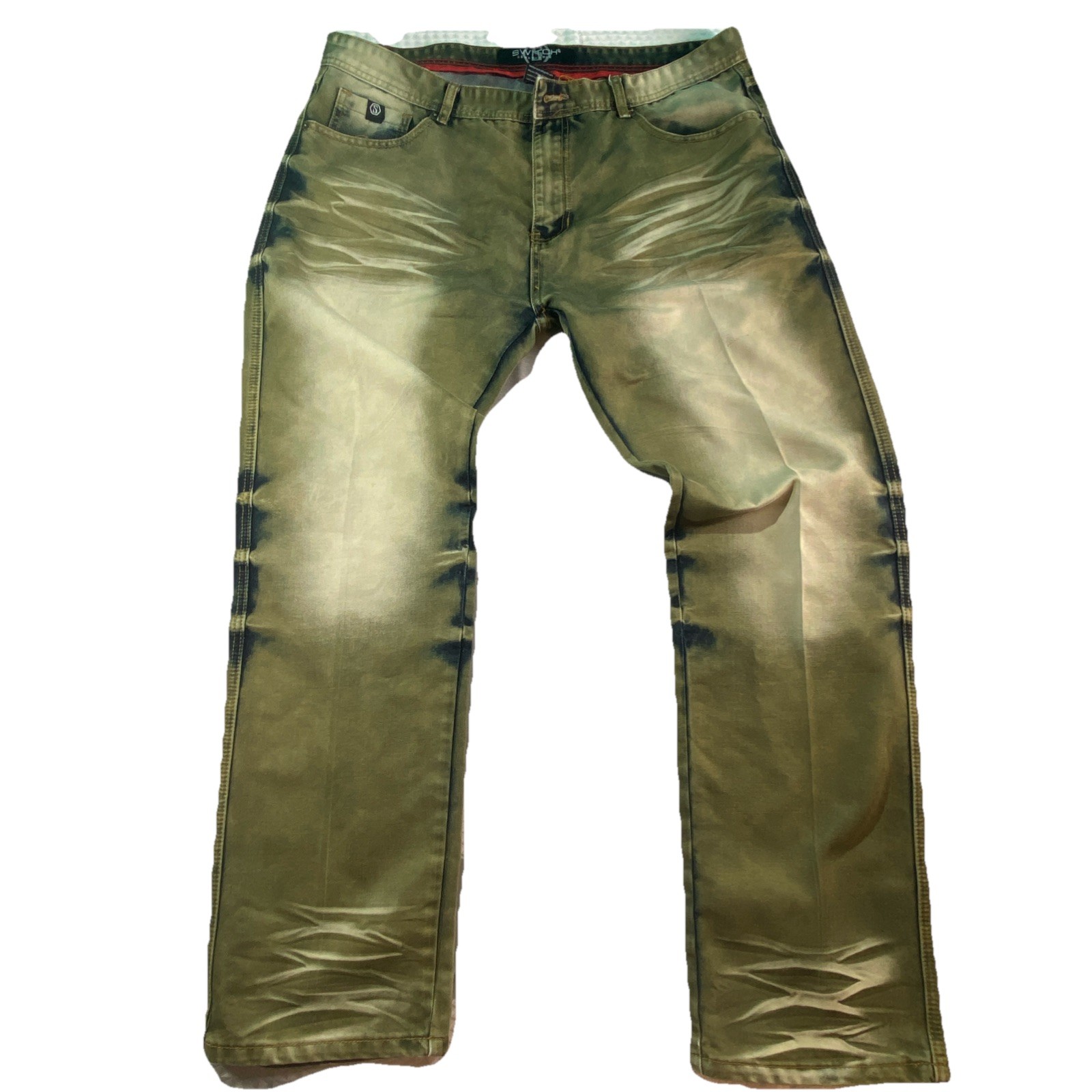 Y2K Switch Remarkable Skater Jeans Mens 40×32 Grunge Skateboarding Distressed