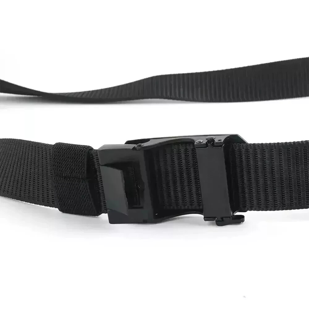 Men’s Military Tactical Belt Adjustable Buckle Gun Belt Quick Release Nylon Belt