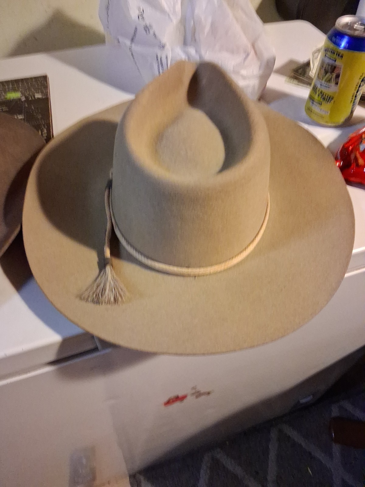 5x Beaver Brand And Eddy Bros Cowboy Hats 7 1/4