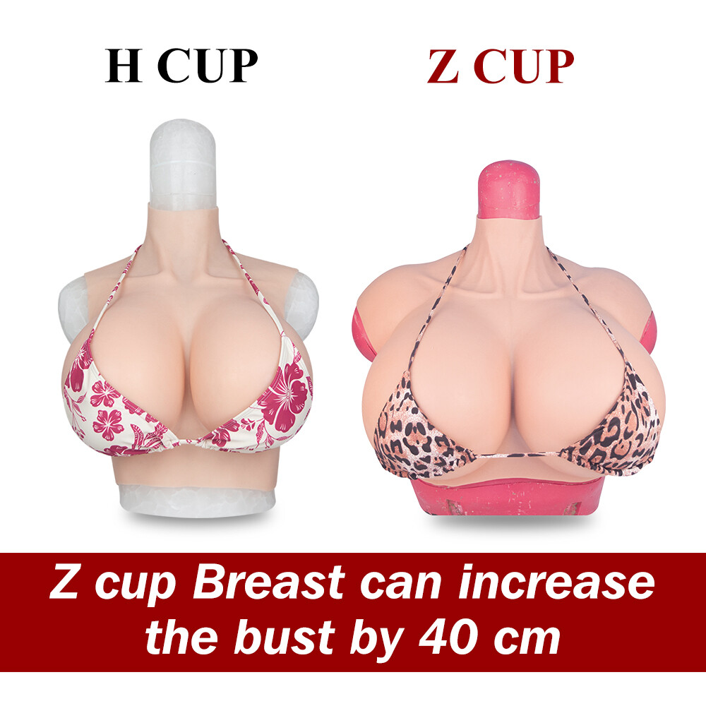 Huge Boobs H/Z Cup Silicone Breast Forms Breastplate Crossdresser Drag Queen