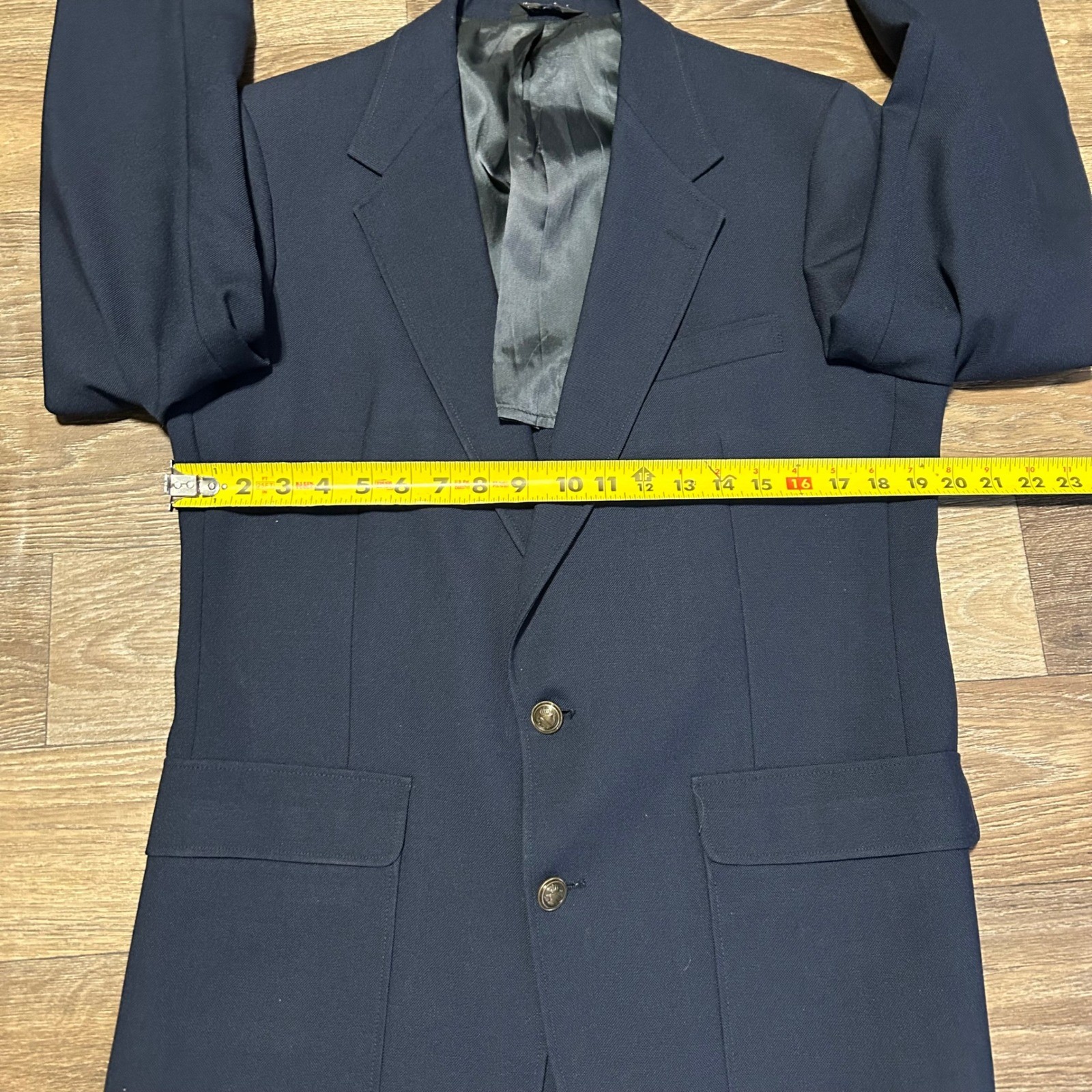 Botany 500 Parisian Men’s Navy Blue Blazer Sport Coat Tailored USA Size 42R