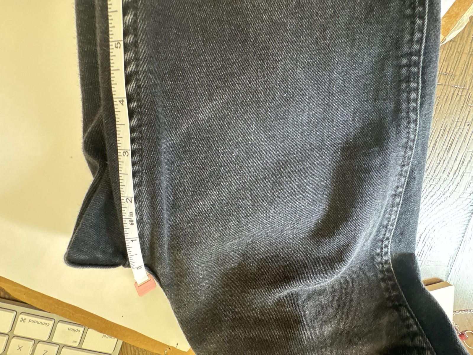 Gap Vintage Slim High Rise Black Denim Jeans