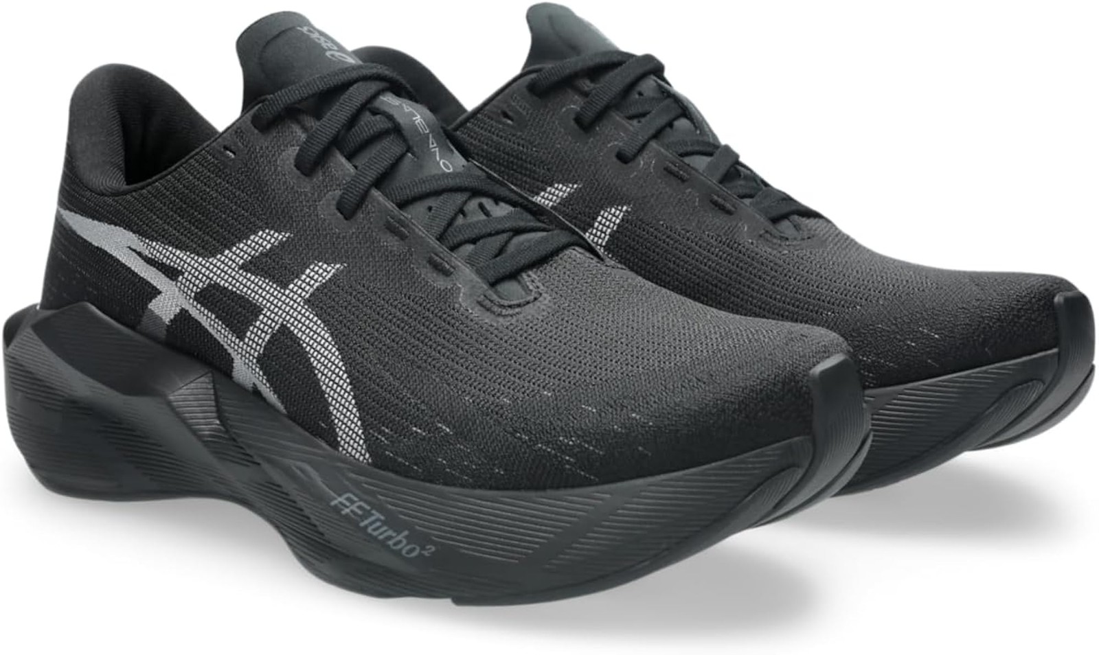ASICS Men’s NOVABLAST 6 Running – Black/Black – 12.5