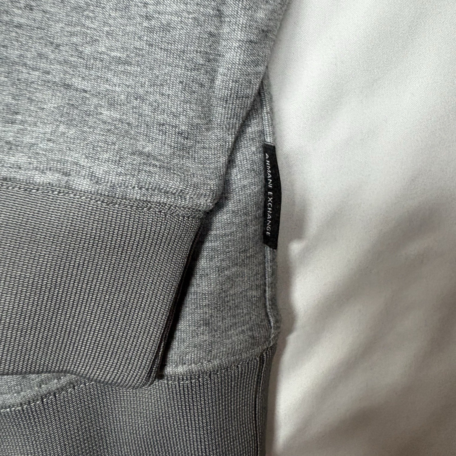 NWT Armani Exchange A|X Logo Crewneck Sweatshirt Gray Men’s Size Medium