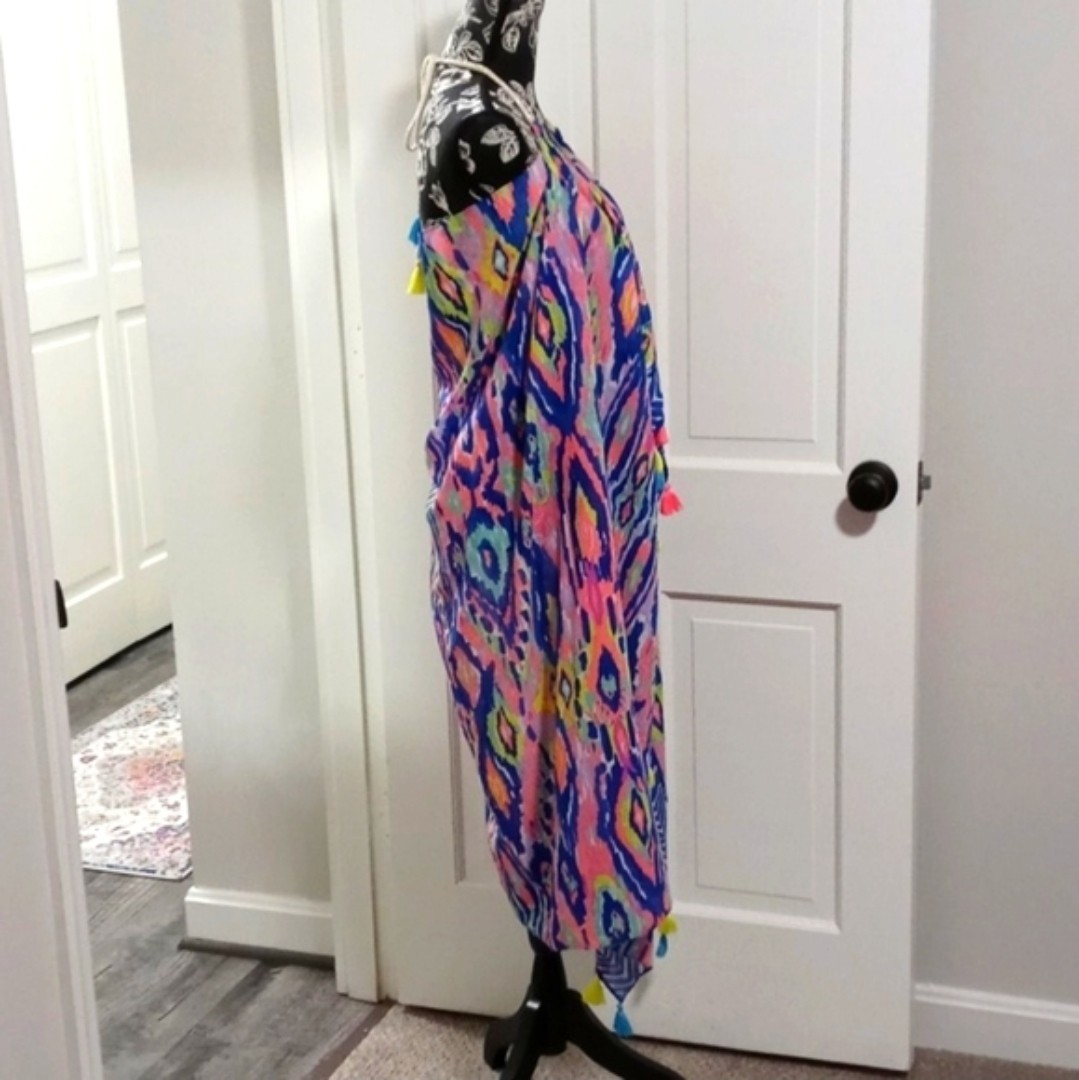 🦄ONE SIZE VERY HTF Lilly Pulitzer🦄 – Gypsy Jungle Beach Cover-Up Dress