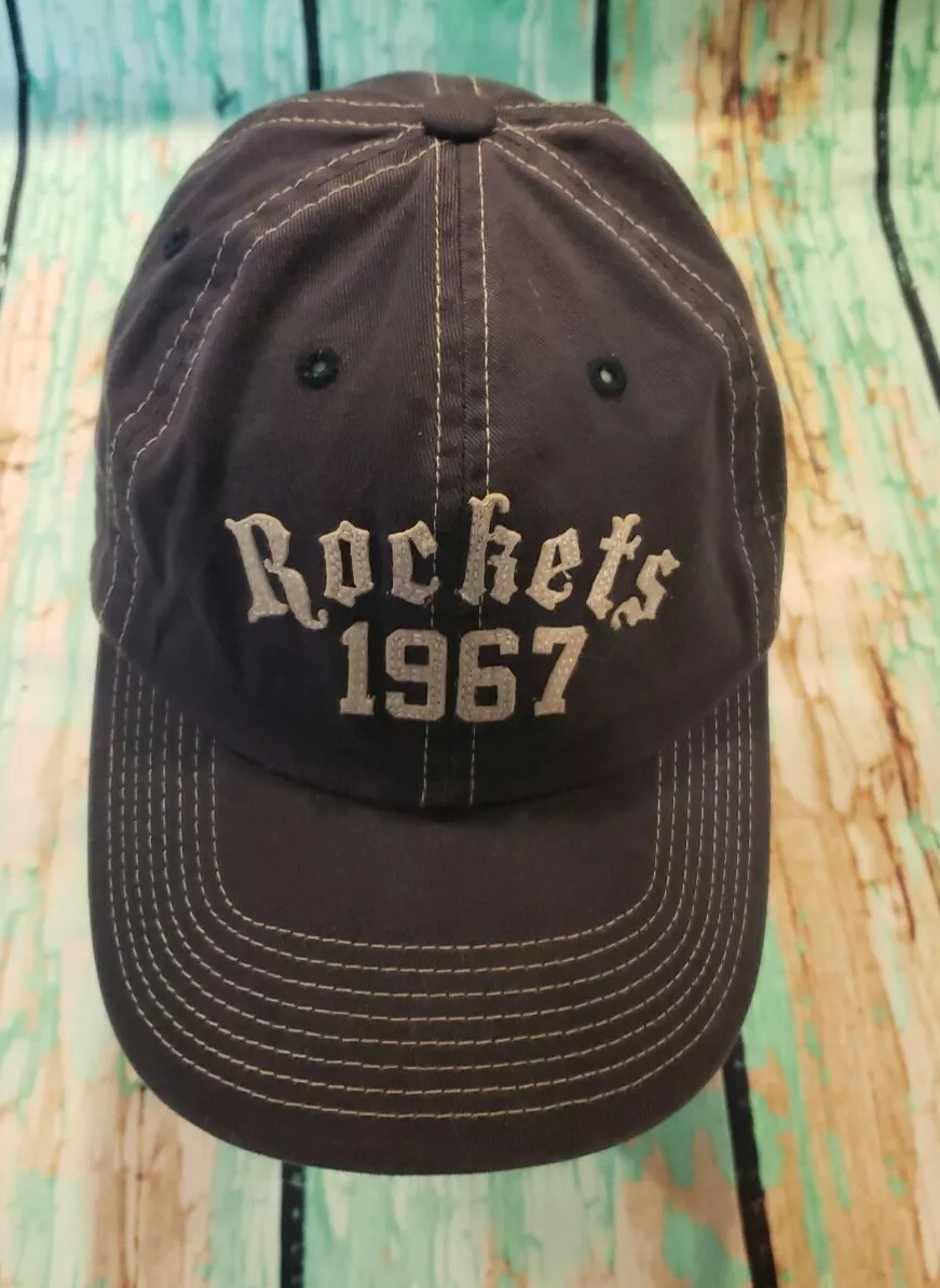 Womens Houston Rockets Hat 1967 Ball Cap Hat With Strapback Adjustable