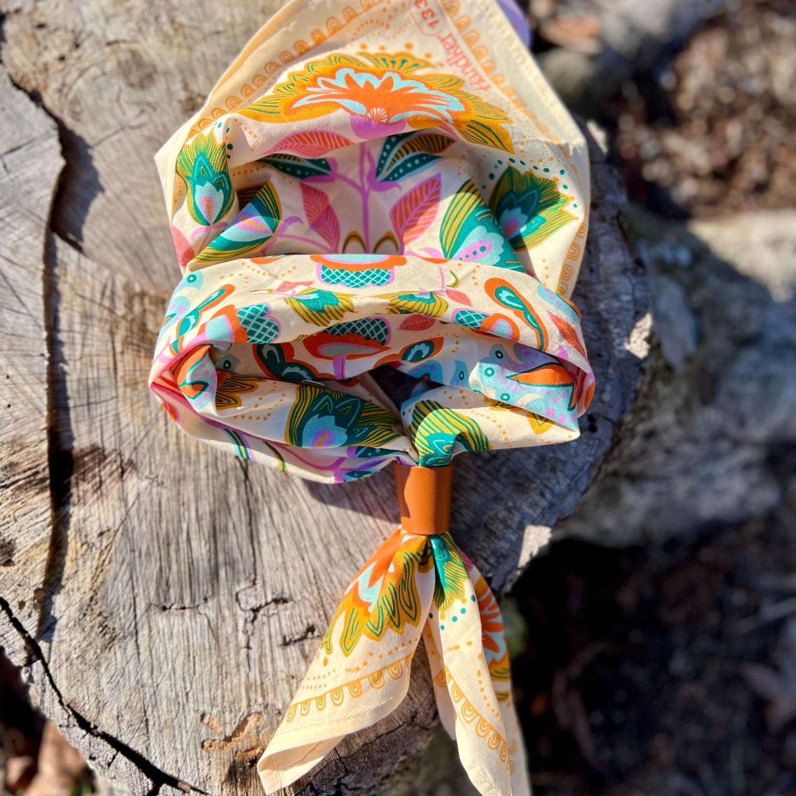 Bandana Square Scarf – Ingrid Floral Print