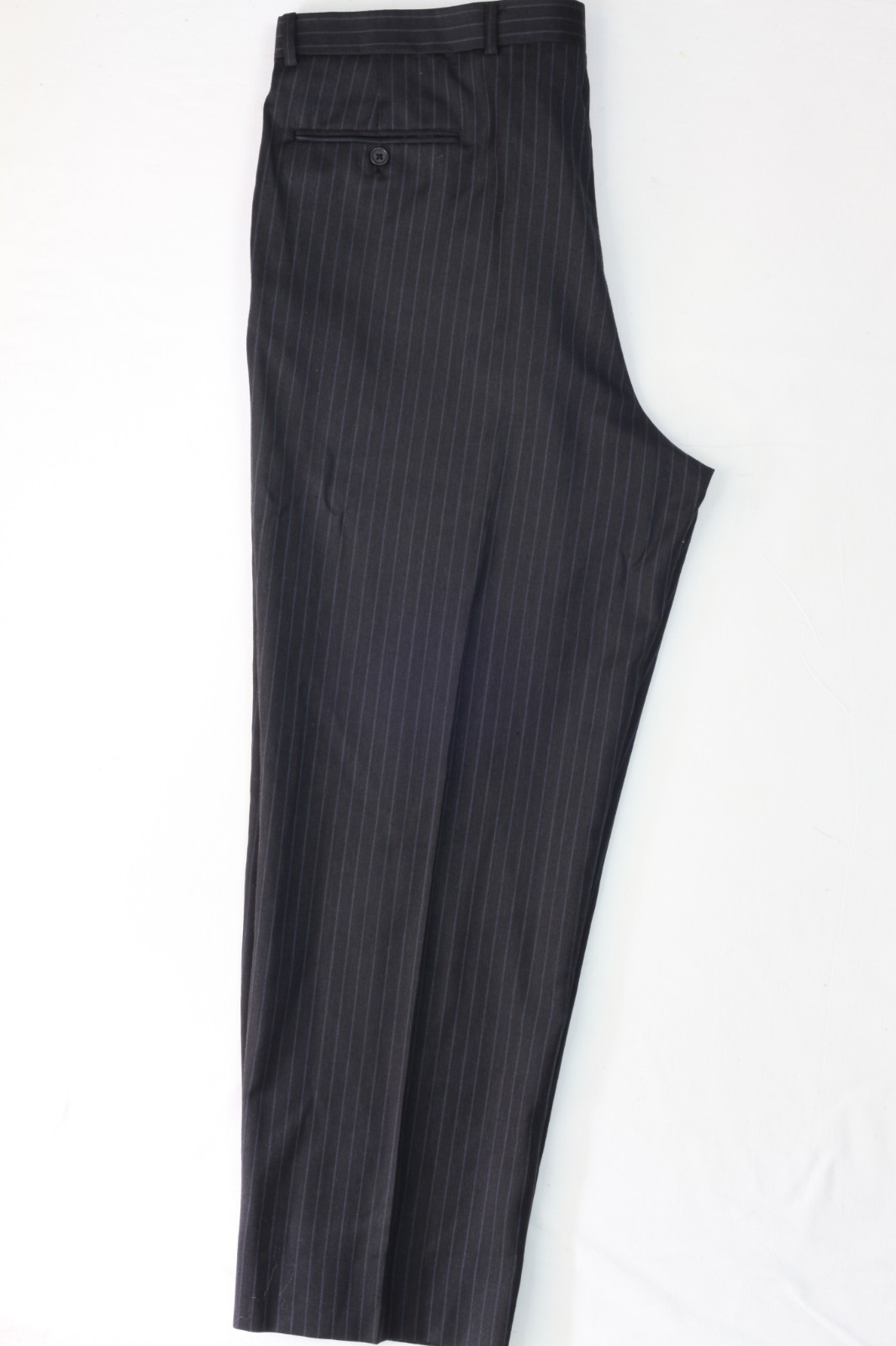 Tommy Hilfiger Regular Fit Wool Suit Gray Striped 44R 38×29