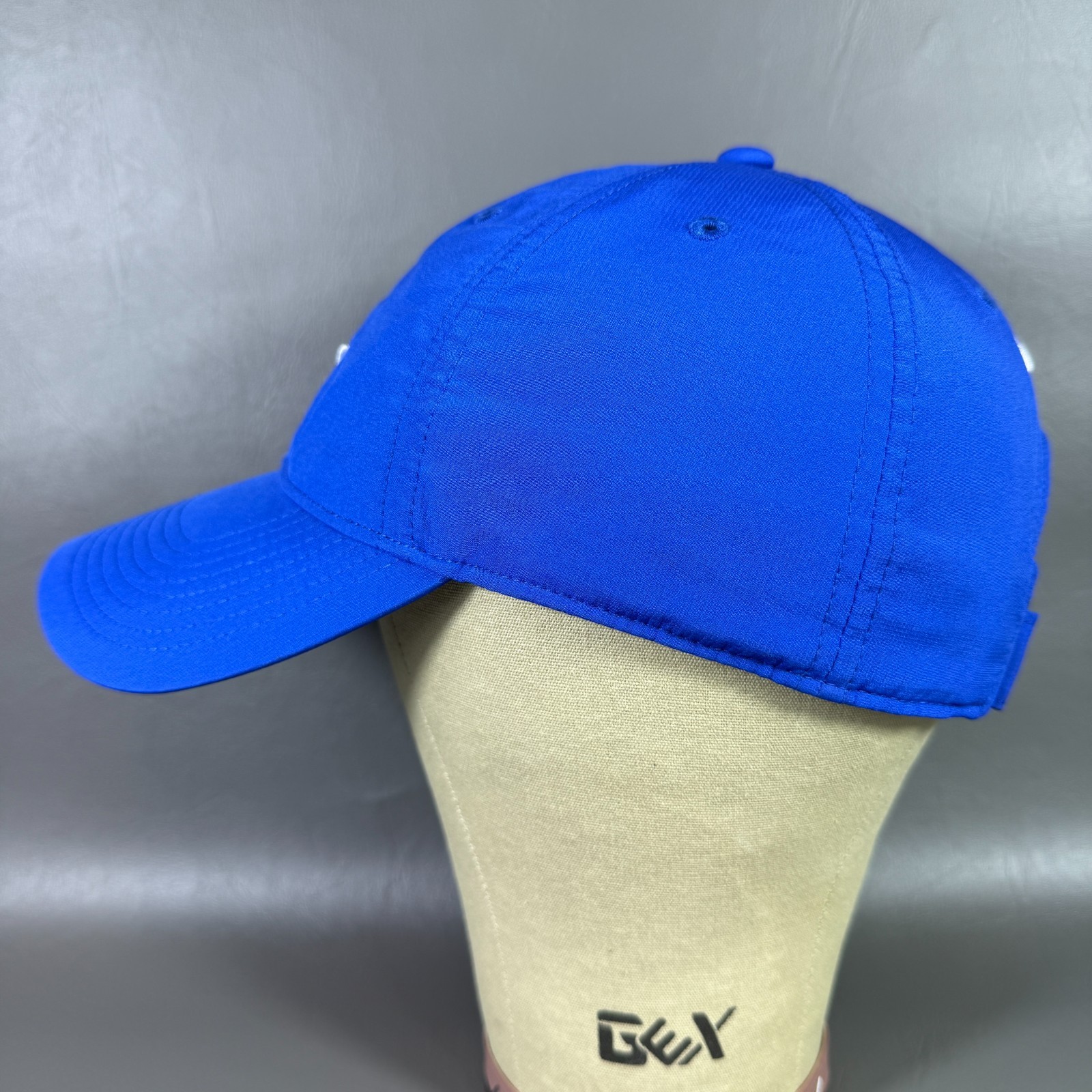 Nike Legacy91 Hat Dri-Fit Blue Hook & Loop Strap Running Golf Tennis Lightweight