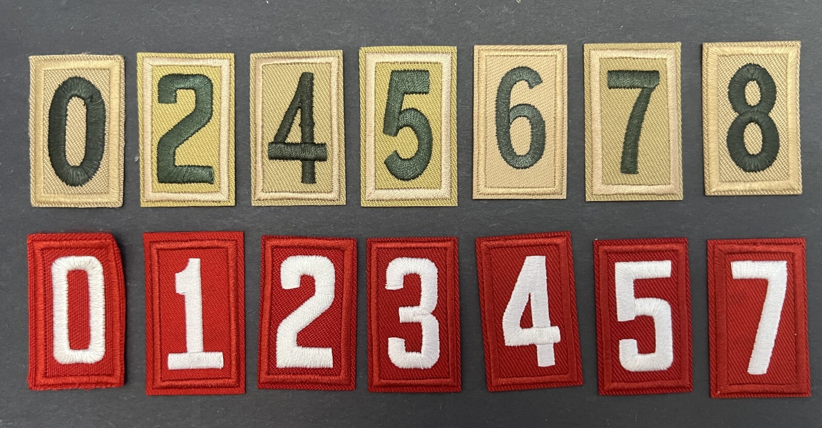 Boy Cub Scout Unit Number Patches Your Choice of Number & Quantity